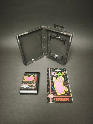 Klax | Sega Genesis | Modul | CIB | Inkl. Anleitung / OVP | Retro 16-Bit Puzzle
