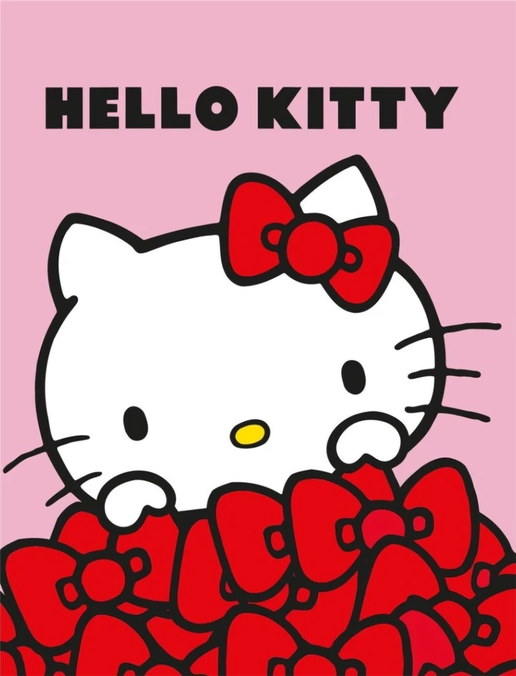 Hello Kitty Manta De Estar De Peluche 130 X 160 Cm - Imagen 4 de 4