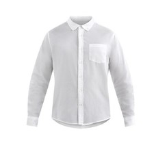 George Men's Stretch Classic Fit Button UP Poplin Shirt Size 3XL Vivid White NEW