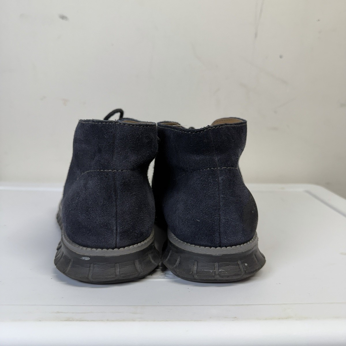 Cole Haan Zerogrand Blue Suede Chukka Boots Men\'s sz 11M. Blue Cole Haan Zerogrand Boots for Men for sale | eBay main image 4