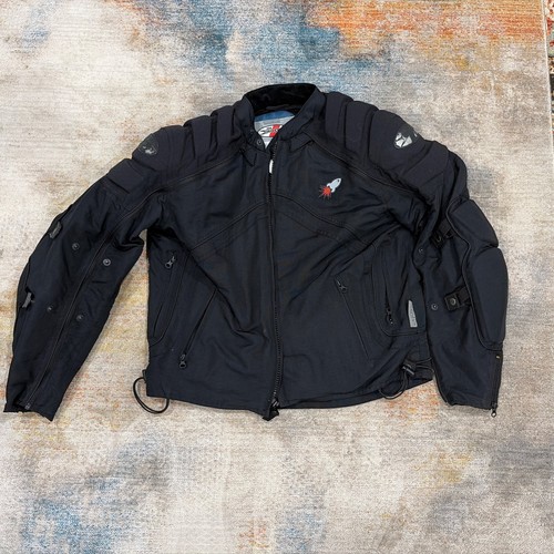 Joe Rocket Padded Motorcycle Riding Jacket Size Small