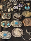 85 Piece Lot Of Vintage To Now Mostly Native Design Costume Jewelry Most