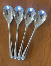 4-Washington Forge WF  Tear Drop Teaspoons 6 3/8”
