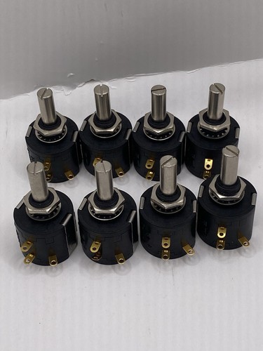 Lot Of 8 Copal M22E10 Potentiometer 10 Turn