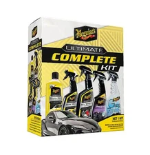 Meguiars Ultimate Car Detailing Kit | Clean & Protect Inside & Out | G55231