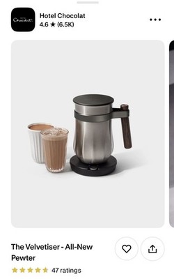 The Velvetiser - All-New Pewter from hotelchocolat