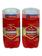 (2) Old Spice CHAMPION Aluminum Free Deodoran...