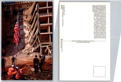 1983 Beirut US Embassy Bombing Attack Postcard - Bill Pierce Photo