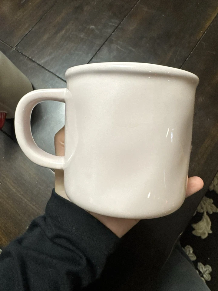 Rae Dunn XOXO Pink 4" Coffee Tea Mug Valentines Day Love HTF - Image 4 of 4