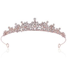 Rhinestone Crystal Tiaras and Crowns Headband For Women Birthday Pageant Wedd...