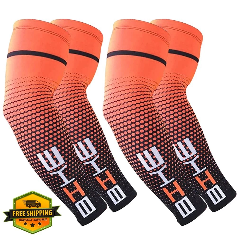 Bacophy Arm Sleeves Orange Size L