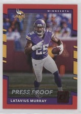 2017 Panini Donruss Press Proof Red Latavius Murray #112 03rx