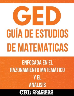 Coaching For Better Learning | GED GUÍA DE ESTUDIOS DE MATEMATICAS | Taschenbuch
