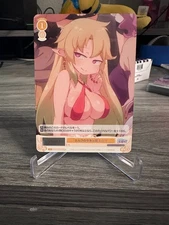 Weiss Schwarz Rose Elma OS04/R04-005S SR  Interspecies Reviewer JP [Mint]