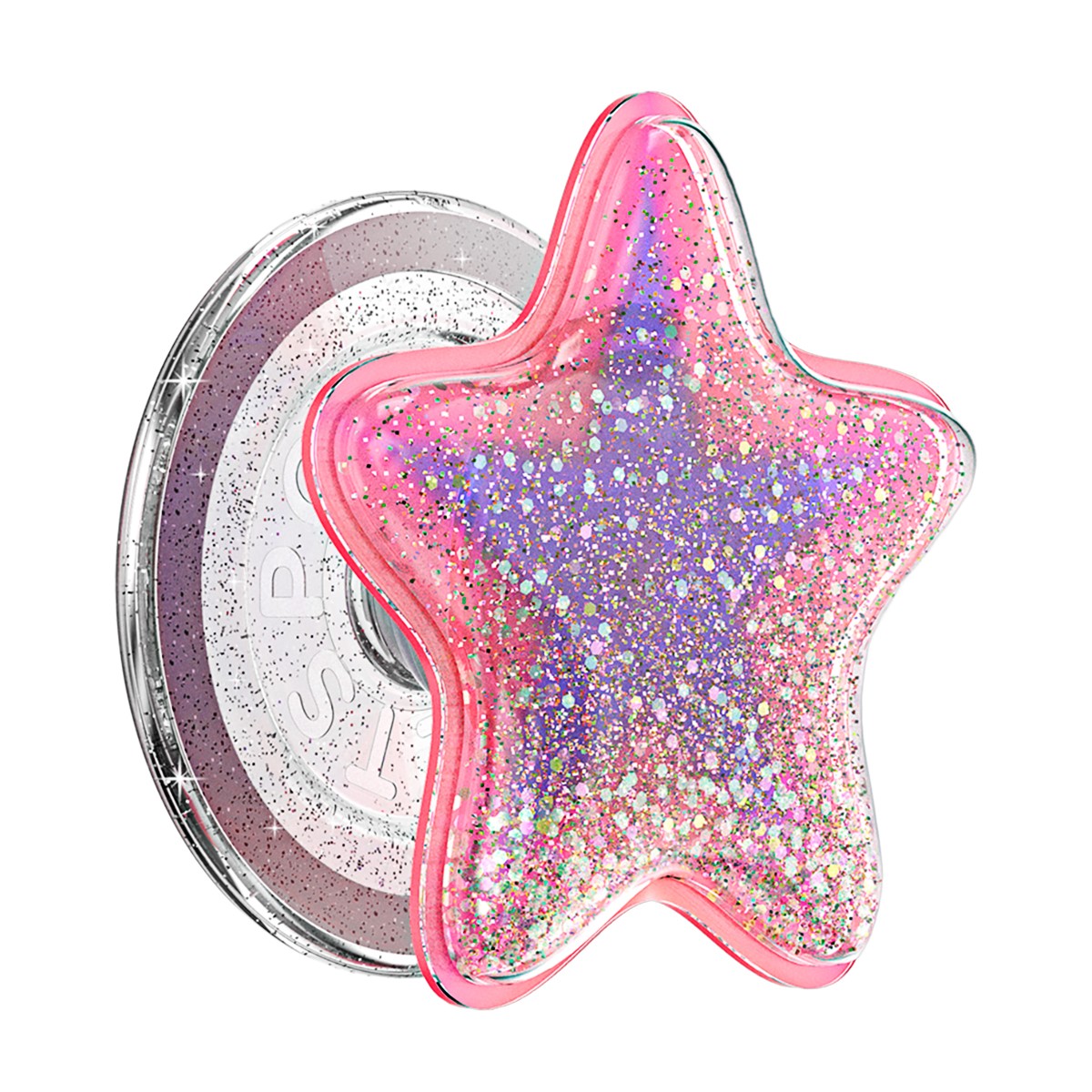 PopSockets PopGrip support premium avec prise en main sécurisée rose