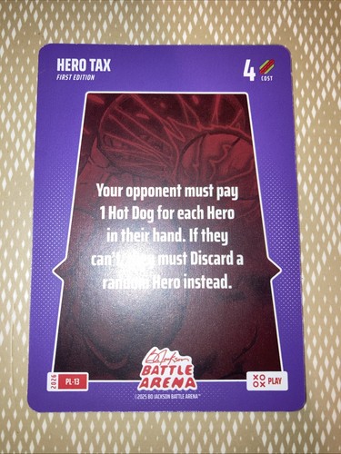 Bo Jackson Battle Arena 2026 Play “Hero Tax” PL-13