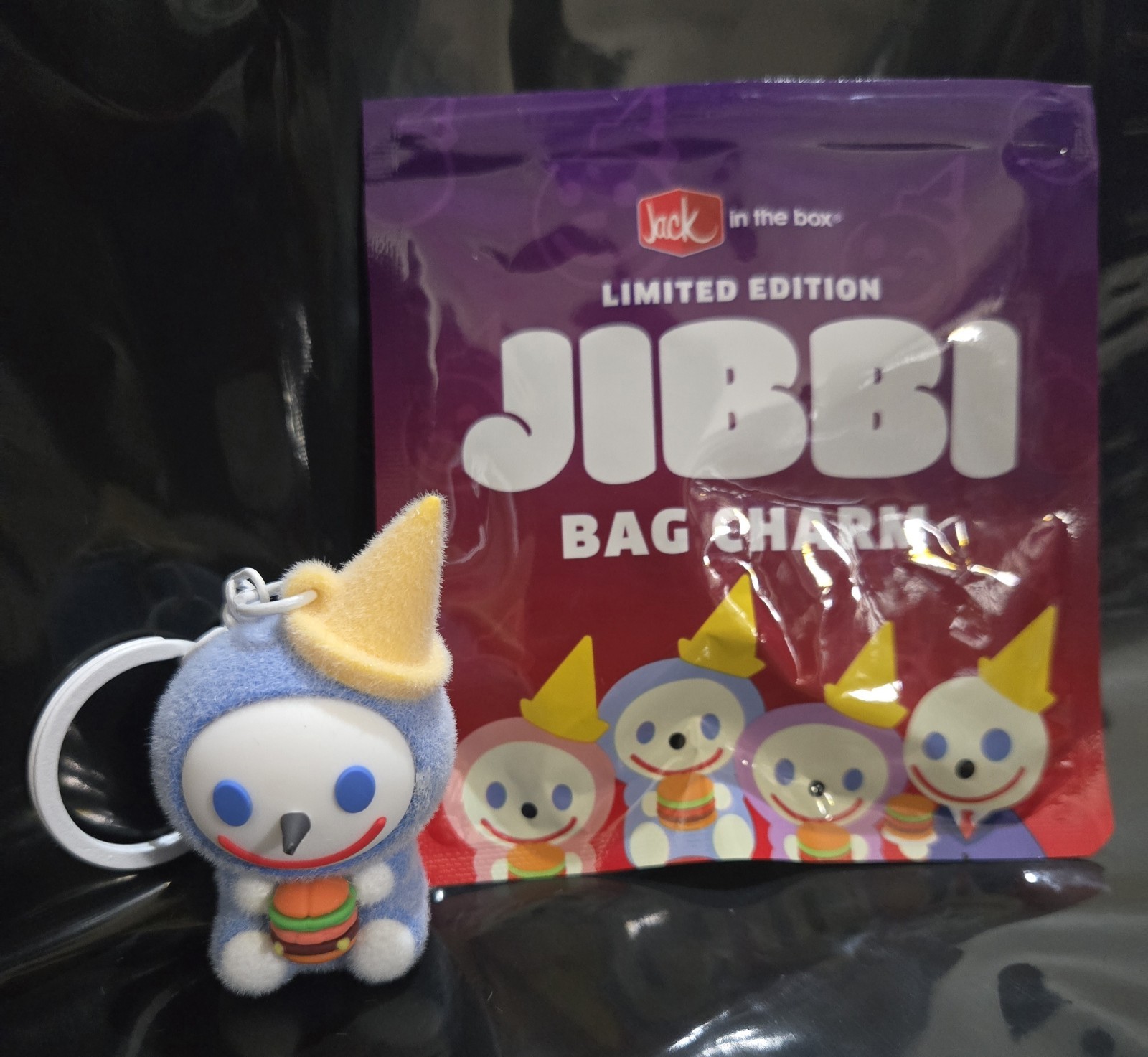 Jack In The Box 2026 JIBBI Charm Keychain -   "ICY" Limited Edition