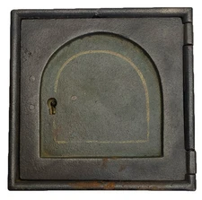 Antique Safe Mailbox/Wall Door Compartment 6” X 6” 3.4Lb.