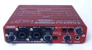 Edirol Roland FA-66 Firewire USB Audio Interface Capture