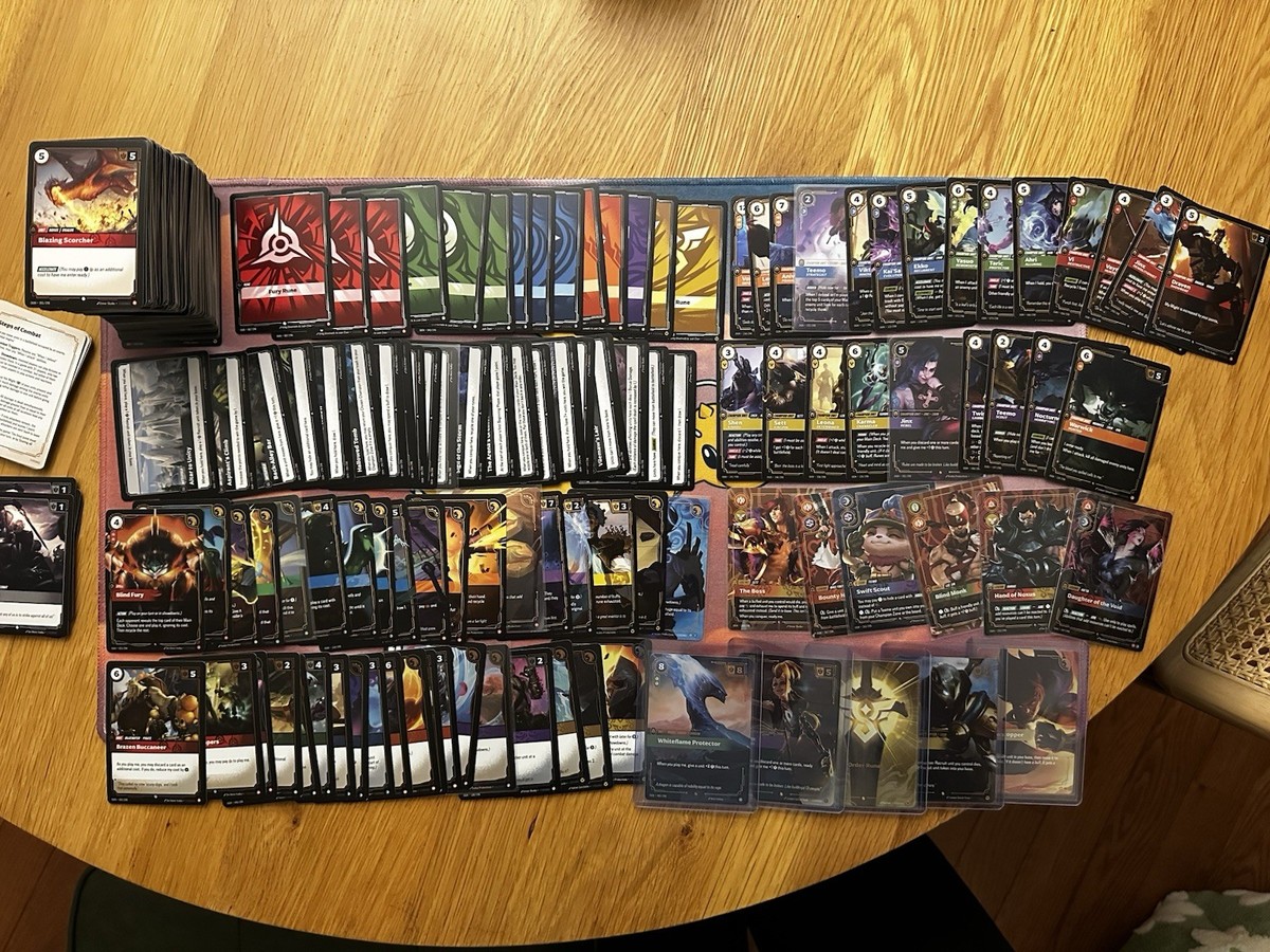 Riftbound Origins Booster Box - Card Lot OPENED, ALL CARDS LISTED