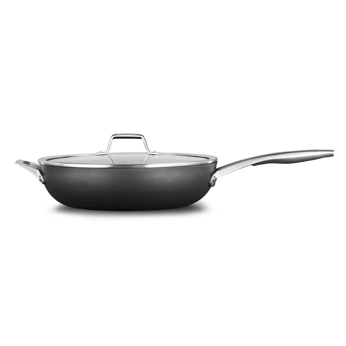 Calphalon Premier Hard-Anodized Nonstick Deep Skillet - Thumbnail 4