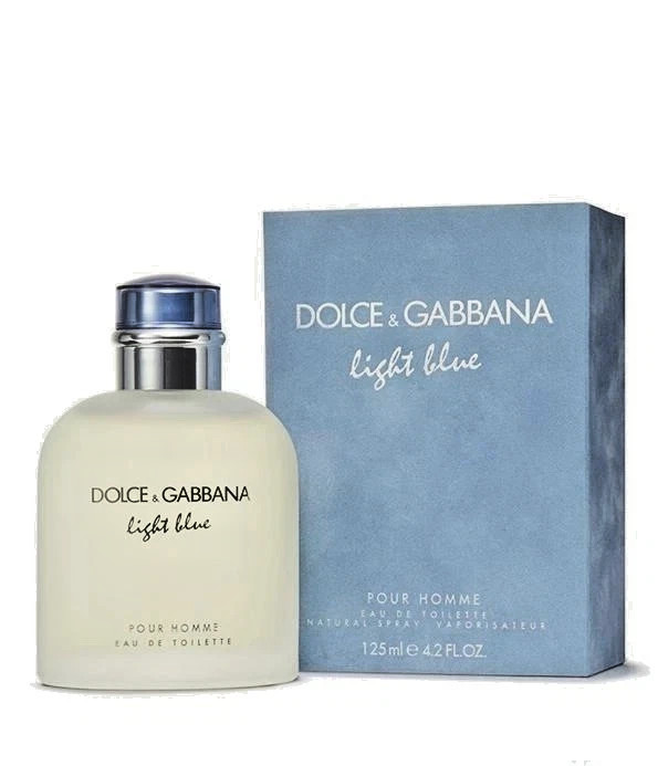 Light Blue by Dolce & Gabbana for Men EDT Spray 4.2 oz brand new and sealed!
