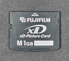 Fujifilm 1GB xD-Picture Card Type M Olympus Fuji Digital Camera Memory Tested