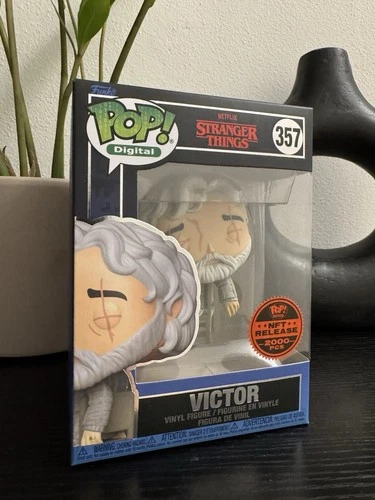 Funko Pop Digital Victor #357 Stranger Things LE 2000 Droppp Exclusive