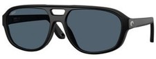 Costa Del Mar 6 S 9133 matte black gray 580p policarbonate polarized 913301 Sun