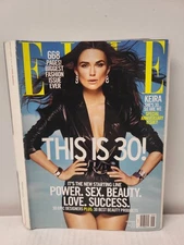 Elle Magazine Keira Knightley Cover "This is 30!" September, 2015 Unopened THICK