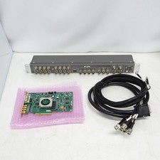 AJA KONA 4 Capture Card K3G-BOX Breakout Box 4K SDI HDMI Tested Working