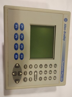 Allen Bradley 2711P-K4M20D Panelview Plus 400 Hmi Panel Ser A, Rev C.
