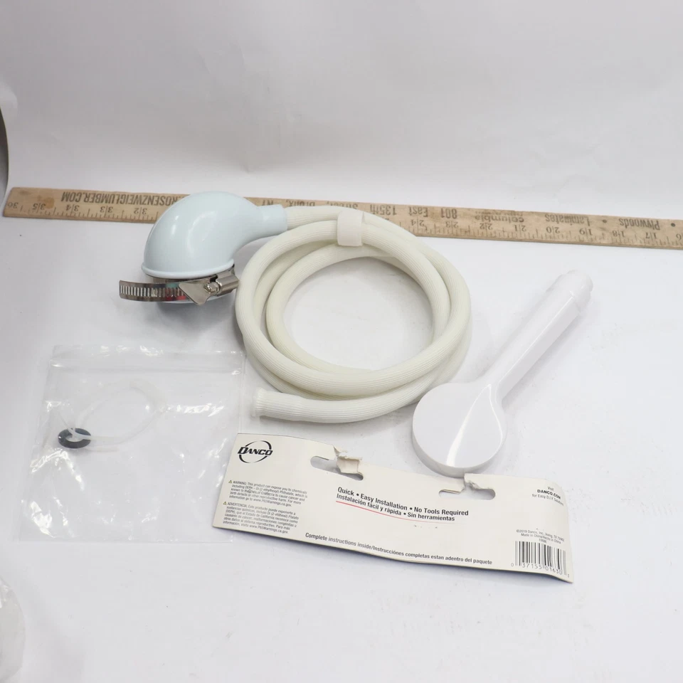 Danco VersaSpray Handheld Shower Head 22 gpm Rubber 5' 10086 - Image 4 of 4