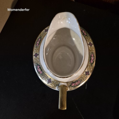c.1925 Vintage Homer Laughlin Gravy Boat or Creamer, Vandemere, Kwaker - Picture 3 of 9
