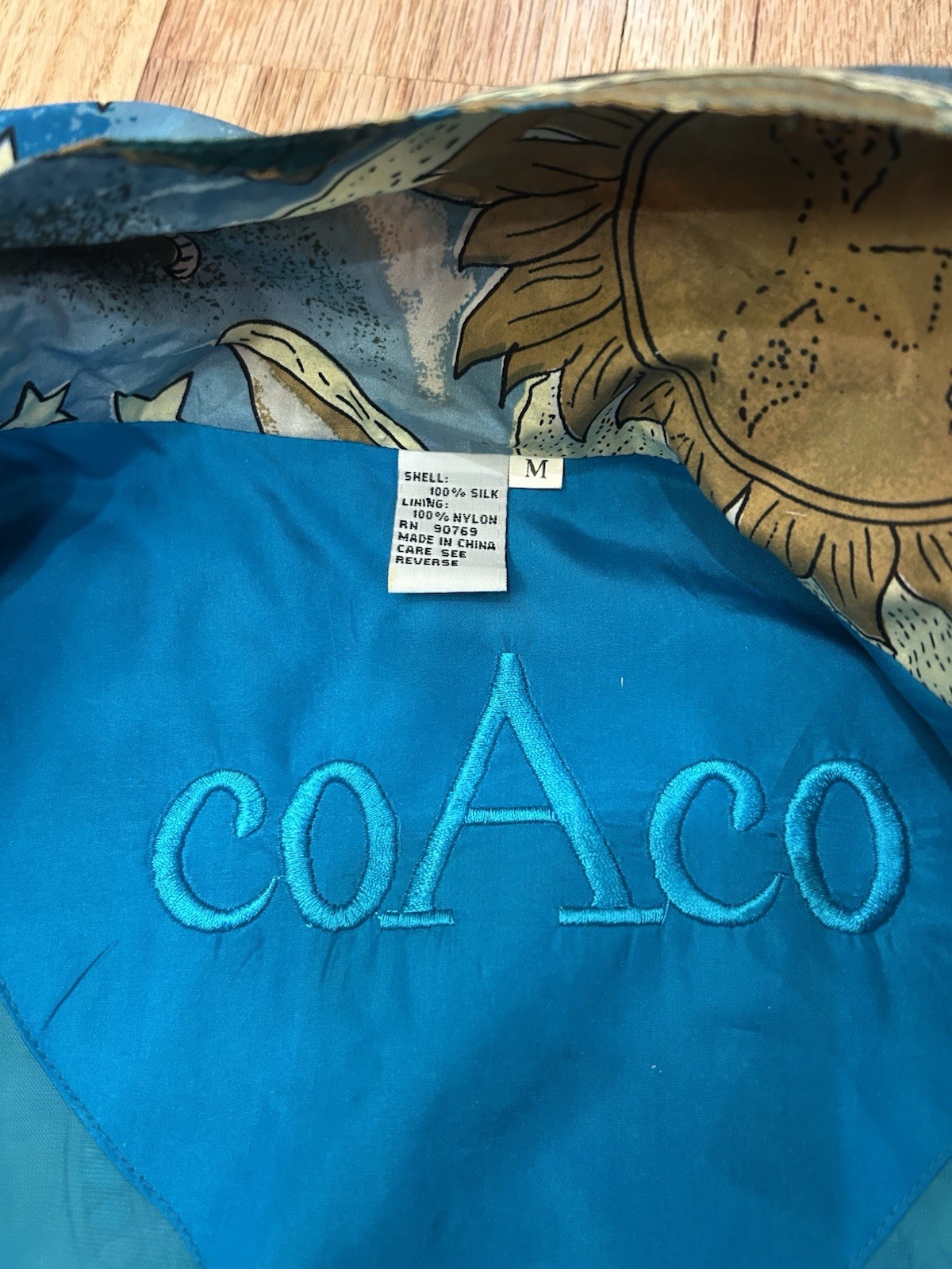 VINTAGE Y2K coAco Celestial Print Jacket Women's … - image 3