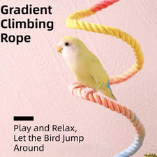 Bite Resistant Bird Climbing Rope Beak Grinding Stand Pole for small birds