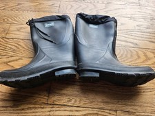 Vintage LaCrosse Black Rubber Winter Snow Boots Made in USA - Men s Size 4 / Wom