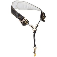 Elegant Leather Sax Strap - Handmade Design, Y-Shaped Length