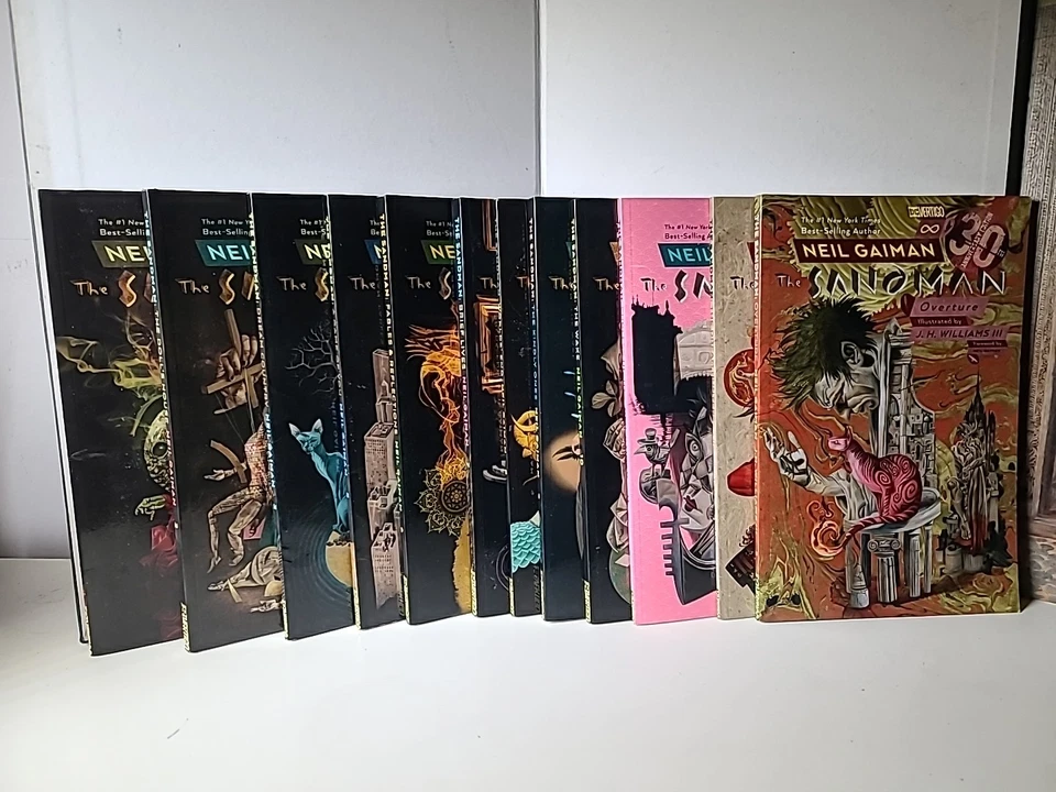 Lote de 12 libros The Sandman (Vol. 1–3, 5–10 + Especiales) Foto 2 de 2