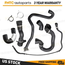 Water Pump to Engine Inlet Hose Pipe kit 6pcs for BMW 135i 335i 335xi 2007-2010