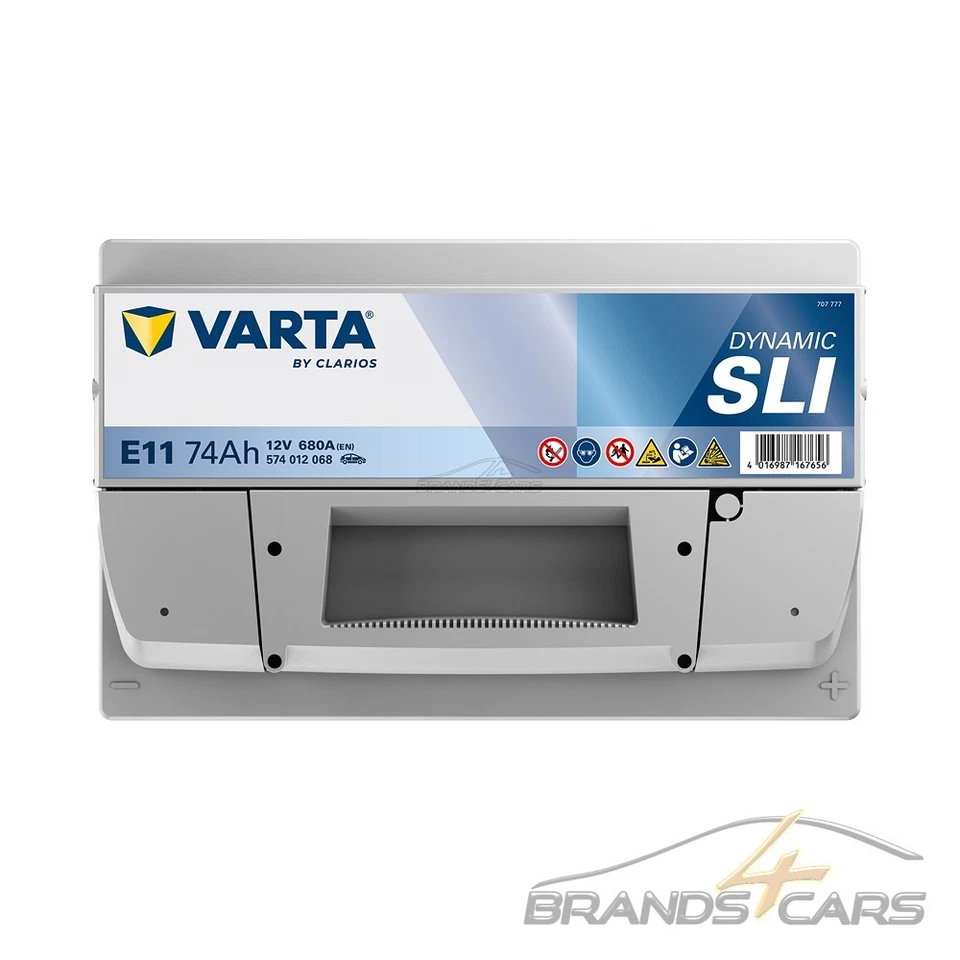 VARTA AUTOBATTERIE DYNAMIC SLI 74Ah STARTERBATTERIE 680A E11 - Bild 3 von 3