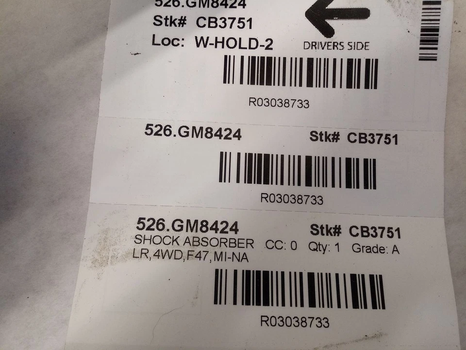 Левый задний амортизатор для Hummer EV 2024 3038733 - Изображение 2 из 4