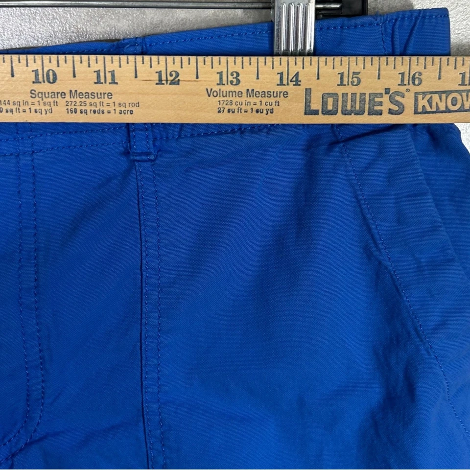 Pantalones cortos de carga Sonoma Goods For Life azules utilitarios para mujer talla L algodón spandex Foto 3 de 4