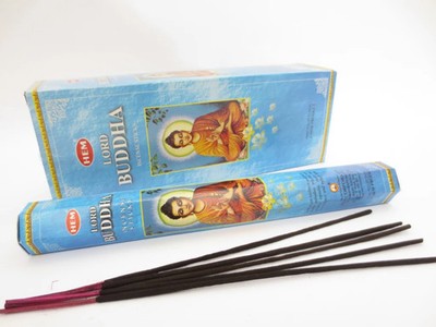HEM Räucherstäbchen Lord Buddha   Sanft-holziger Duft, BIG Pack
