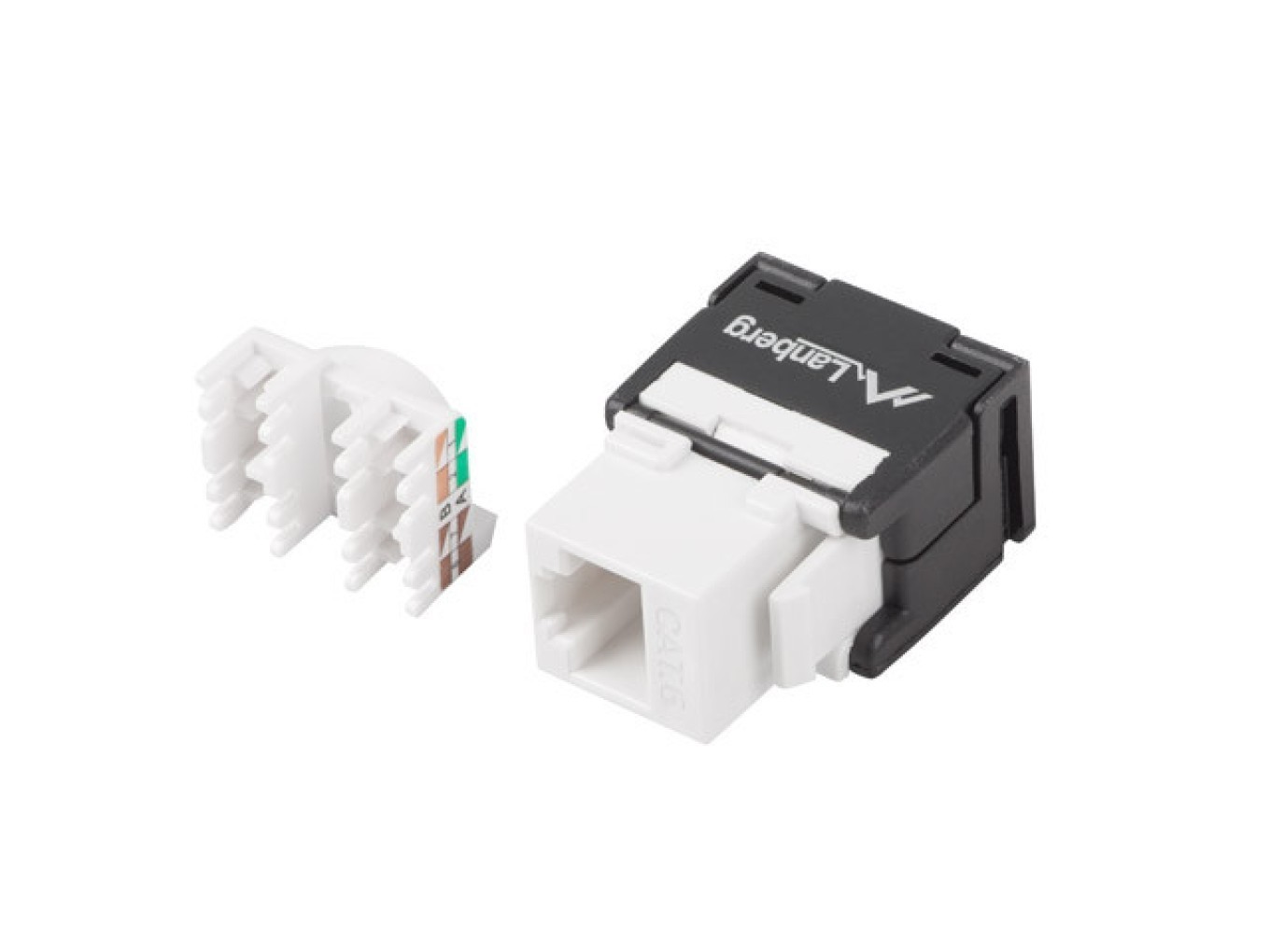 KEYSTONE MODULE TOOL-FREE SOCKET RJ45-LSA CAT.6A KSUA-2000