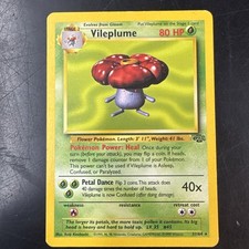 Pokémon Vintage Non-Holo Rare Vileplume Jungle 31/64 Wotc 1999 on eBay