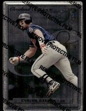 Carlos Baerga 1996 Leaf Preferred #24 Indians MLB READ FREE SHIP AutographDen
