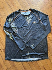 Mossy Oak Gear Eclipse Break-Up Camo Shirt Mens XL Pullover