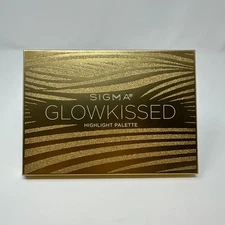 Sigma Beauty GlowKissed Highlight Palette Warm Tones Glow Vibes New