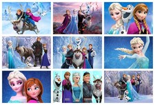 FROZEN MOVIE POSTER DRUCK - GR&Ouml;SSE W&Auml;HLBAR - GERAHMTE & LAMINIERTE OPTIONEN a